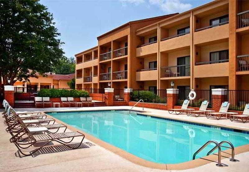 Courtyard Charlotte Southpark Hotel Exterior foto
